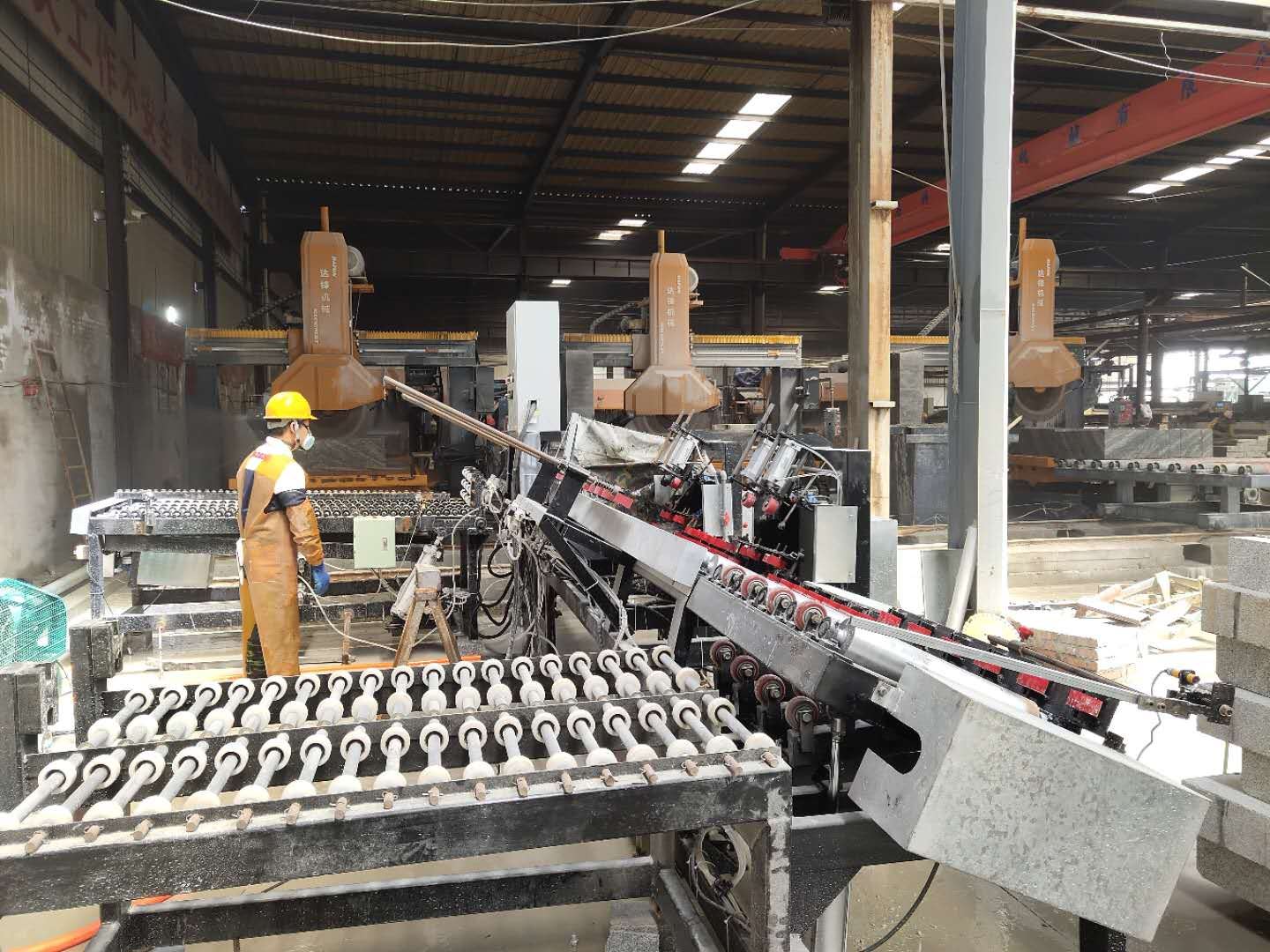 chamfering machine line