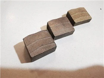 Segments de diamant pour la pierre de travertin de marbre