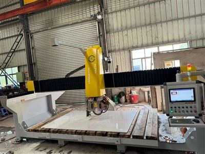 Cortadora De Puente 5+1 Ejes Para Mármol Y Granito