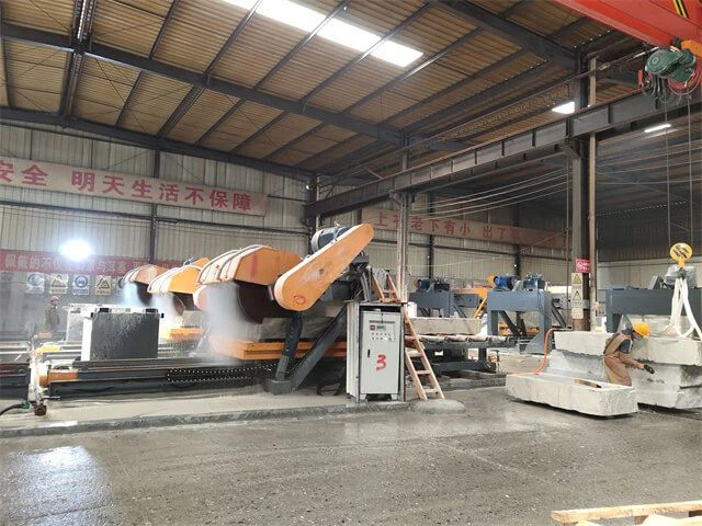 Stone Slicing Machine With Double Worktable DFL—SF1200